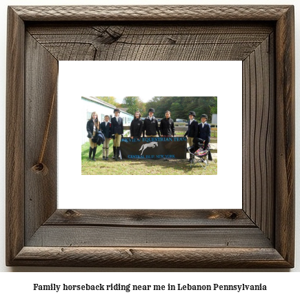 family horseback riding near me in Lebanon, Pennsylvania